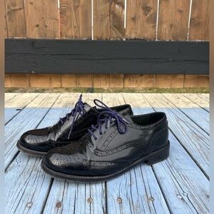 Riani Women’s Black Brogue Dress Shoes